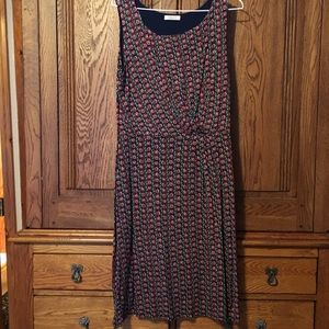 Gilli sleeveless fully lined knit dress size XL